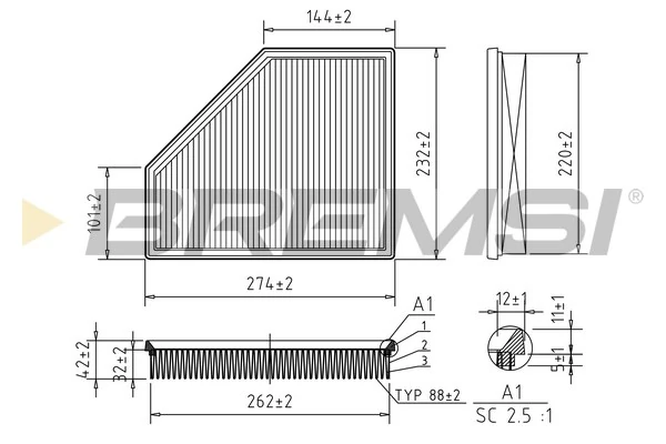 Air Filter FA2395