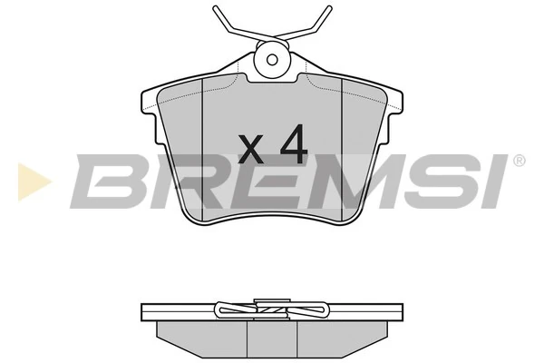 Brake Pad Set, disc brake BP3183
