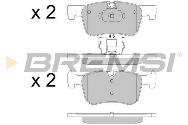 Brake Pad Set, disc brake BP3503CE