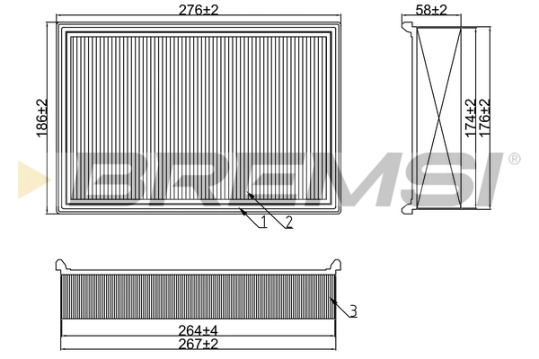 Air Filter FA1241
