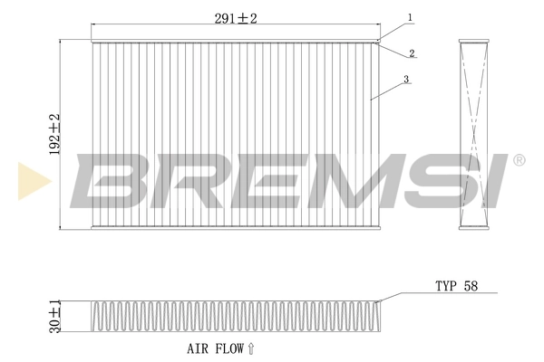 Filter, cabin air FC0473