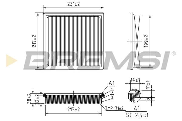 Air Filter FA1126