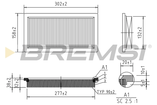 Air Filter FA1382