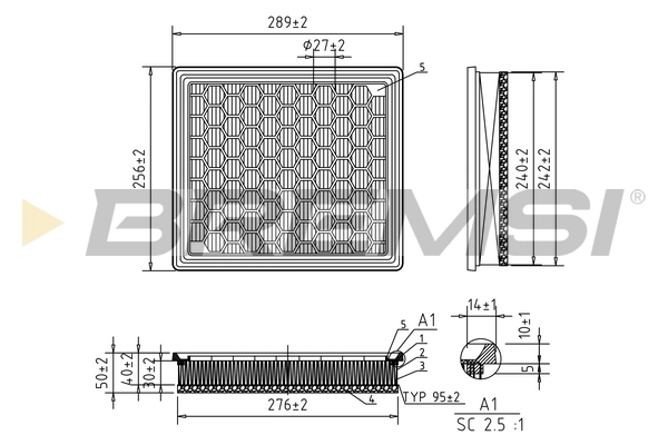 Air Filter FA1044