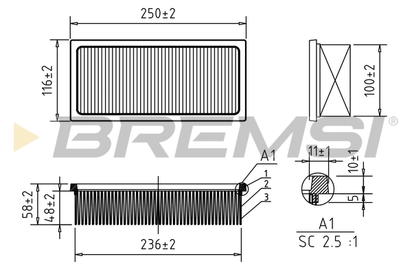 Air Filter FA1187