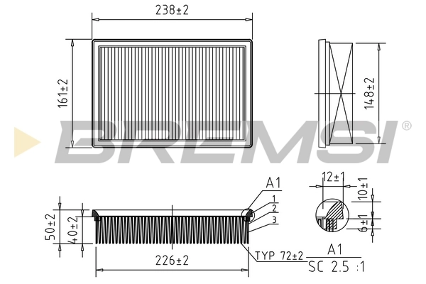 Air Filter FA1119
