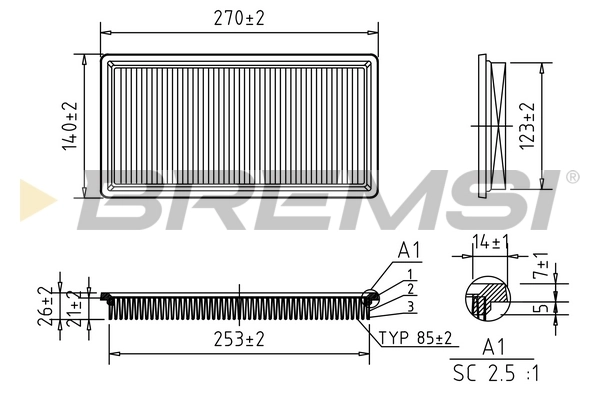 Air Filter FA0547