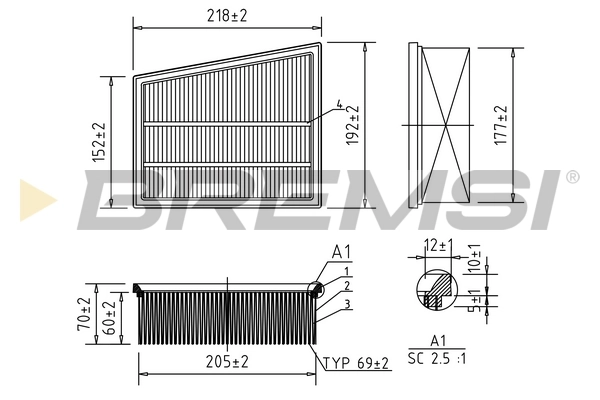 Air Filter FA0586