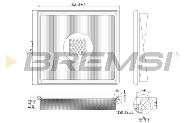 Air Filter FA1163