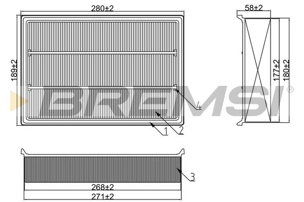 Air Filter FA1391