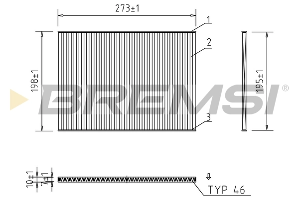 Filter, cabin air FC0944