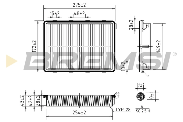 Air Filter FA0550