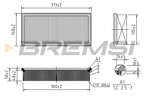 Air Filter FA1369