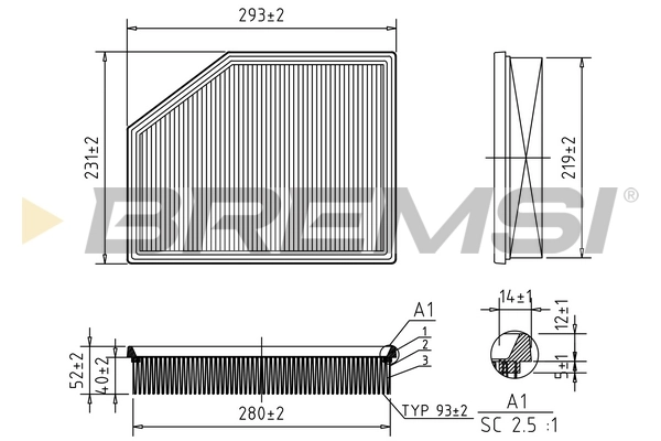 Air Filter FA0626