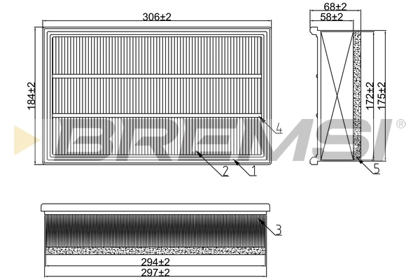 Air Filter FA2178