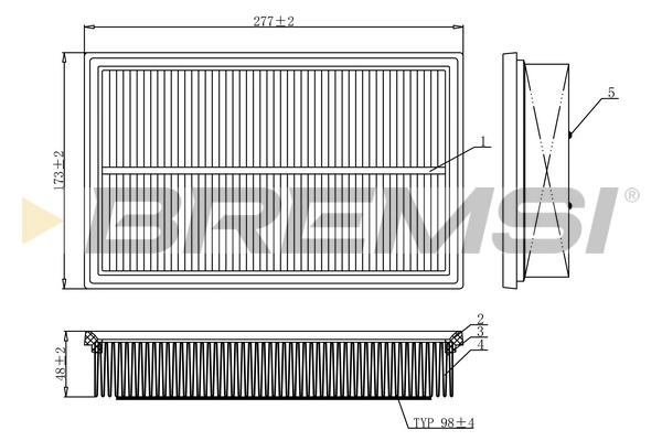 Air Filter FA1097