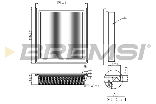 Air Filter FA1248
