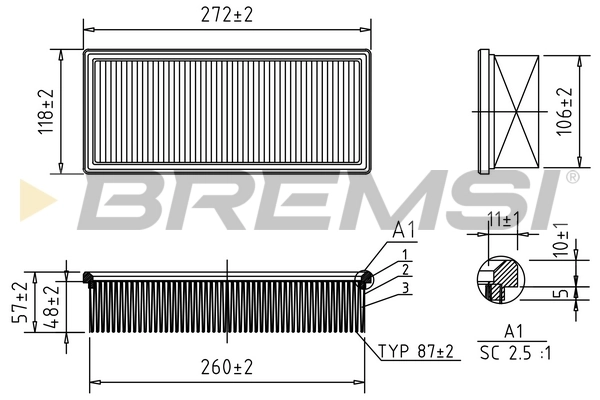 Air Filter FA1353