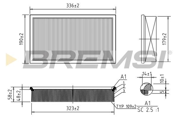 Air Filter FA1370