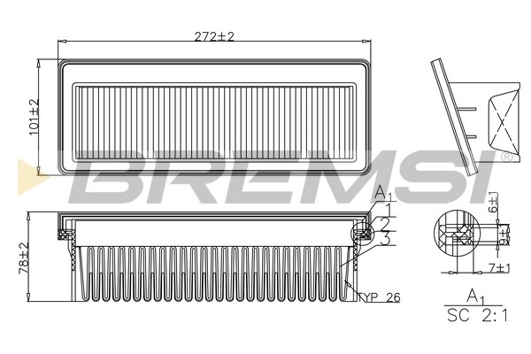 Air Filter FA1198