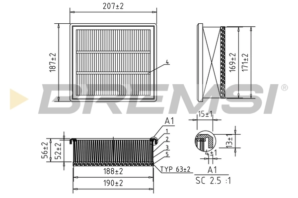 Air Filter FA0212