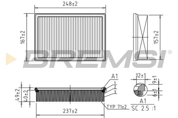 Air Filter FA1361