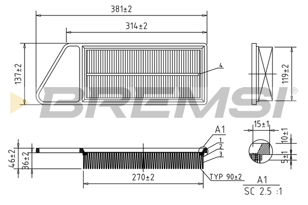 Air Filter FA0577