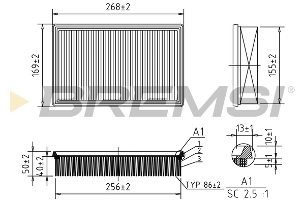 Air Filter FA0570