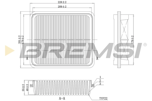 Air Filter FA1146