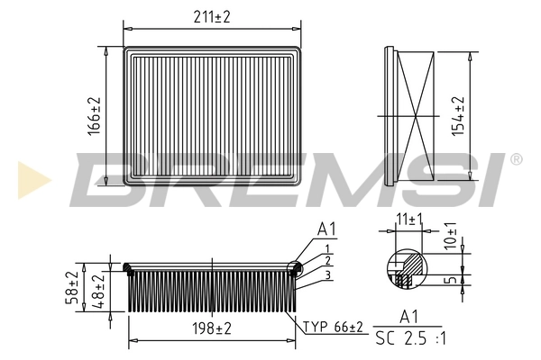 Air Filter FA1249