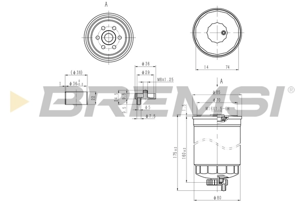 Fuel Filter FE1316