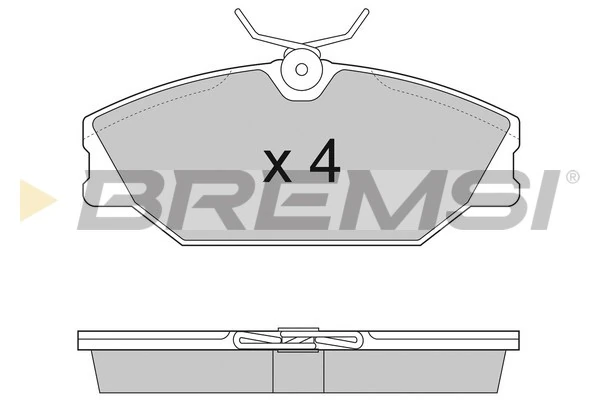 Brake Pad Set, disc brake BP2874