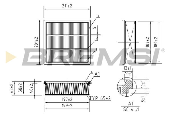 Air Filter FA0562