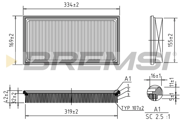 Air Filter FA1678