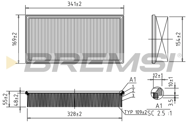 Air Filter FA1671