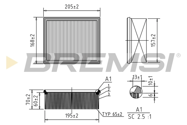 Air Filter FA1164