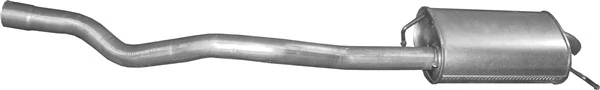 Rear Muffler 30.200