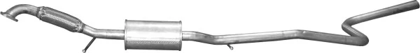 Centre Muffler 08.674