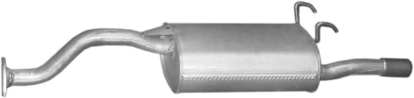 Rear Muffler 09.84