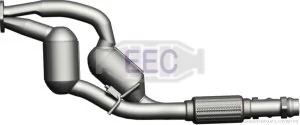Catalytic Converter Type Approved BM6017T