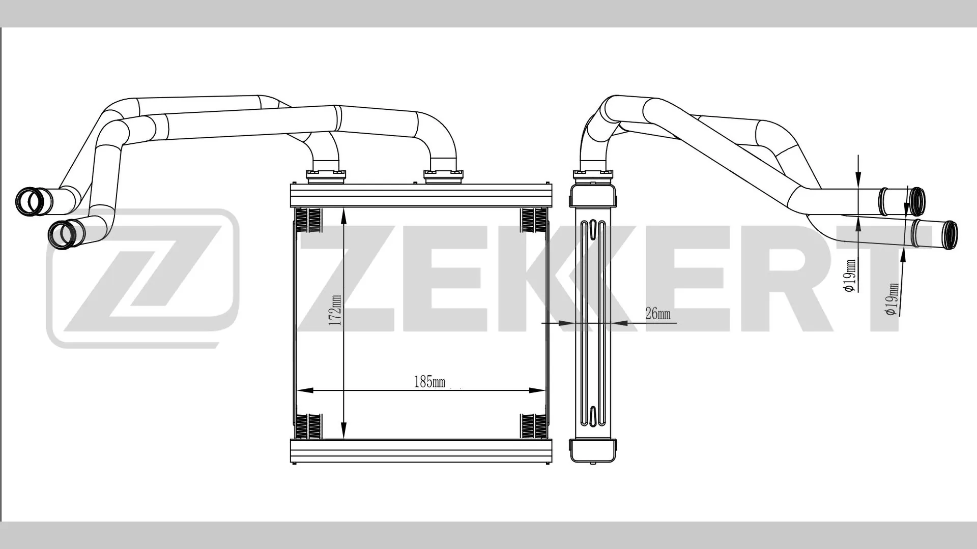SNR KB657.15 Repair Kit, suspension strut support mount
