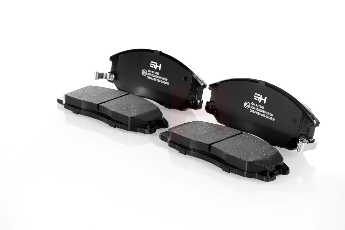 Kit de plaquettes de frein, frein à disque GH-411326