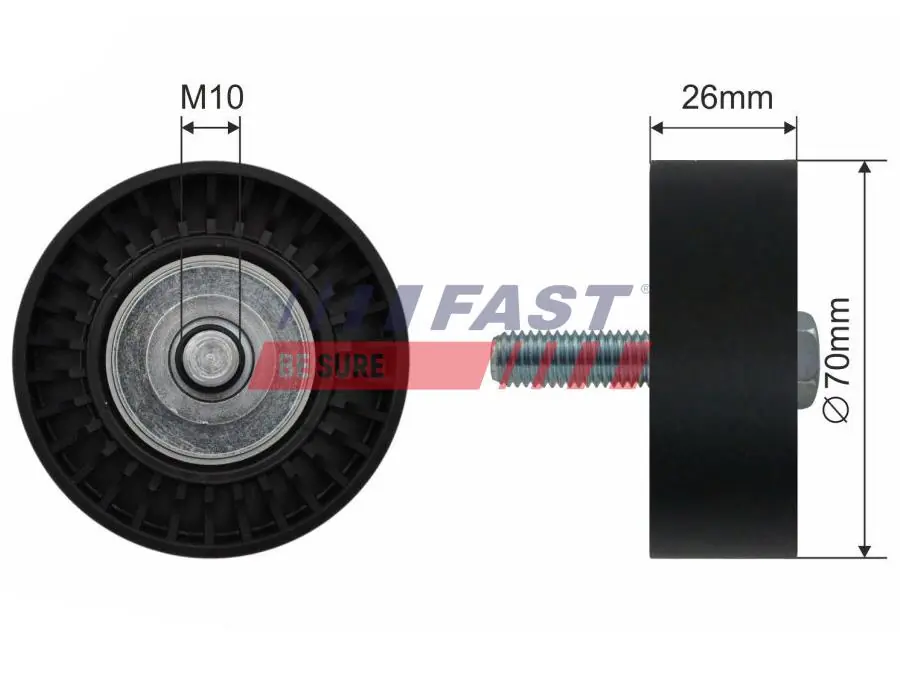 Tensioner Lever, V-ribbed belt FT44542