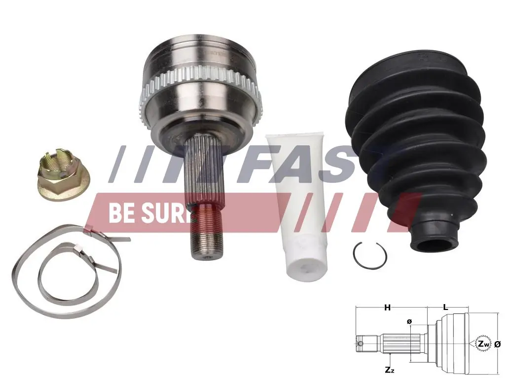 Joint Kit, drive shaft FT25092K