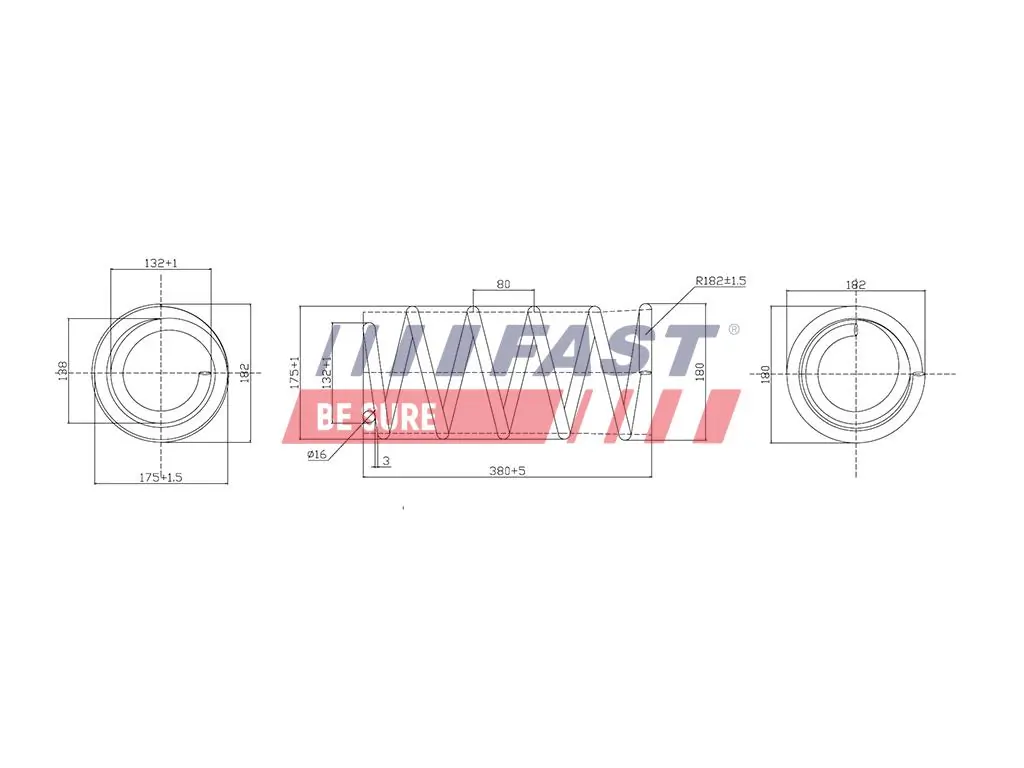 Suspension Spring FT12283