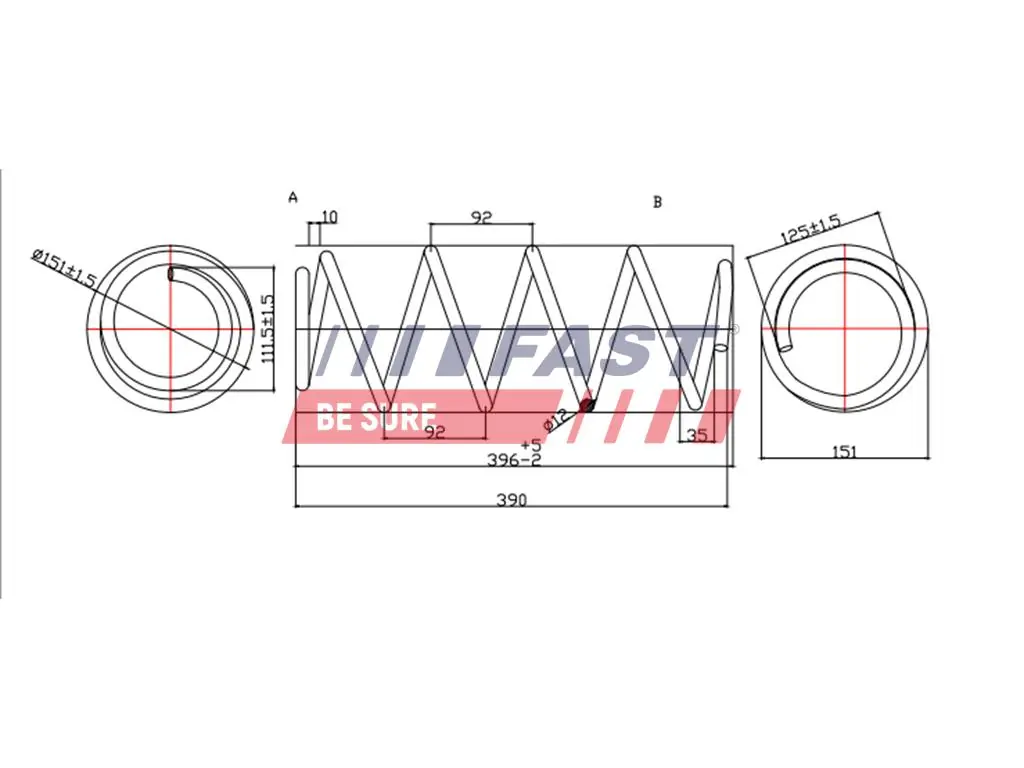 Suspension Spring FT12203