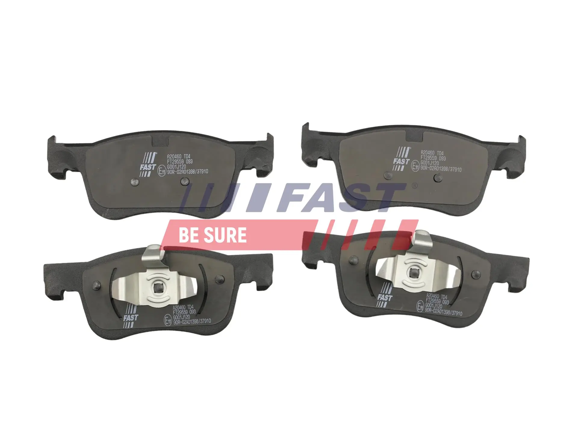 Brake Pad Set, disc brake FT29523