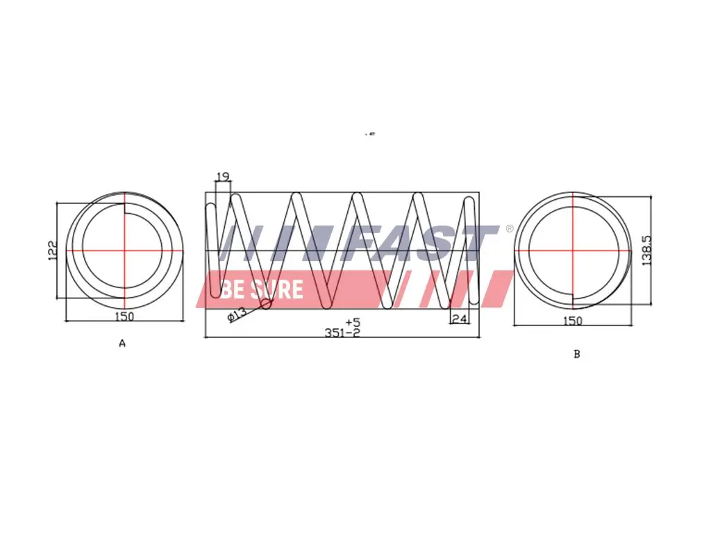 Suspension Spring FT12227
