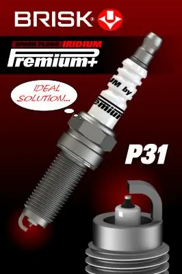 Spark Plug P31 Iridium Premium+ 1975