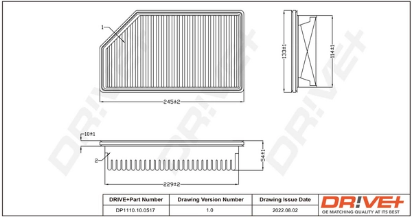 Air Filter DP1110.10.0517
